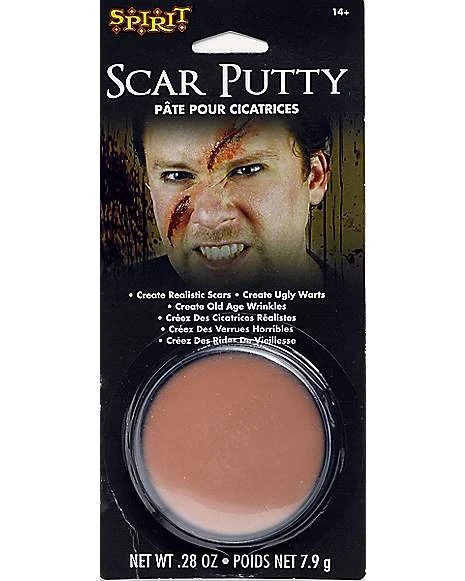 Scar Putty Makeup 1 Scar Putty Makeup