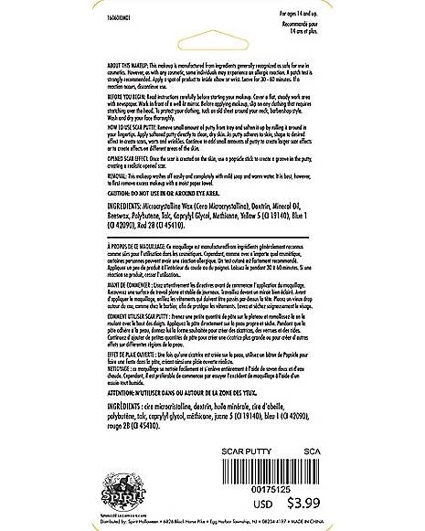 Scar Putty Makeup 2 Scar Putty Makeup - Image 2