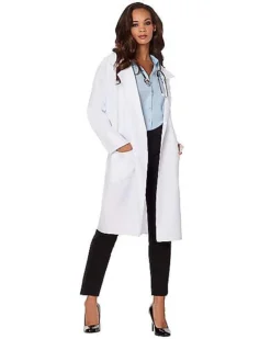 Adult Lab Coat Doctor Costume -Online Halloween Decoration 00182451 d