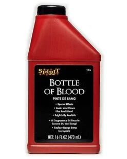 Bottle Of Blood - 16 Oz. -Online Halloween Decoration 00576488 a