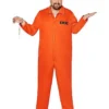 Adult Escaped Convict Plus Size Costume