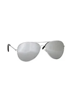 Mirrored Aviator Sunglasses