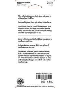 Makeup Sponge Kit -Online Halloween Decoration 01175793 c