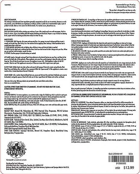 Zombie Makeup Kit - Deluxe 3 Zombie Makeup Kit - Deluxe - Image 3