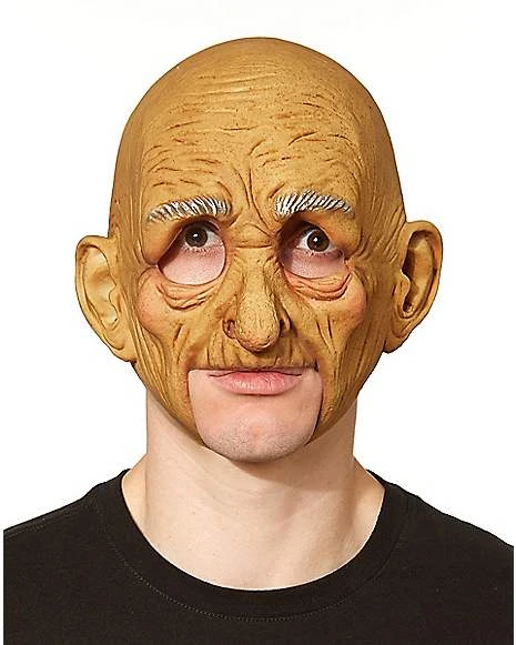 Chinless Old Man Half Mask 1 Chinless Old Man Half Mask