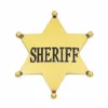 Western Sheriff Gold Badge