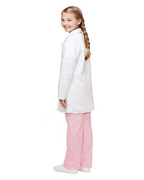 Kids Pink Doctor Costume 4 Kids Pink Doctor Costume - Image 4