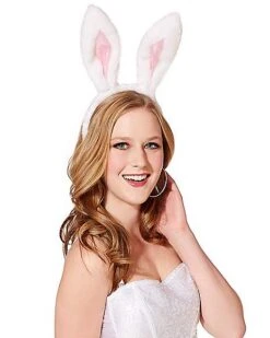 Online Halloween Decoration 27 White Bunny Ears