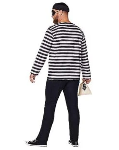 Adult Burglar Costume -Online Halloween Decoration 01297035 b