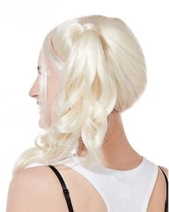 Blonde Pigtail Wig -Online Halloween Decoration 01297597 c