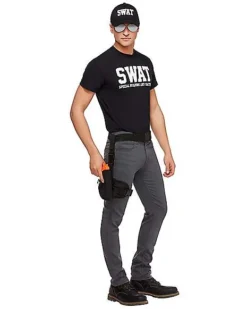 Black Leg Holster Tactical -Online Halloween Decoration 01298546 c