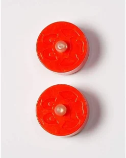 Flickering Pumpkin Tealights -Online Halloween Decoration 01319318 c