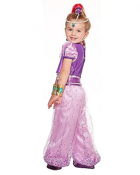 Toddler Shimmer Costume Deluxe - Shimmer And Shine 3 Toddler Shimmer Costume Deluxe - Shimmer And Shine - Image 3