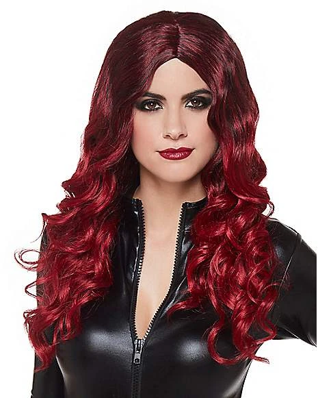 Burgundy Ombre Wig 1 Burgundy Ombre Wig