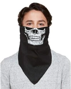 Boys Skull Biker Bandana