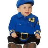 Baby One Piece Police Costume