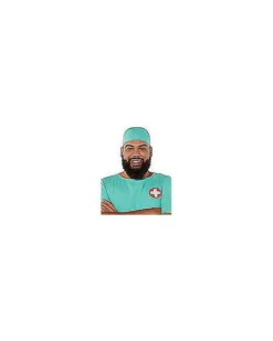 Adult ER Surgeon Costume -Online Halloween Decoration 01385145 g