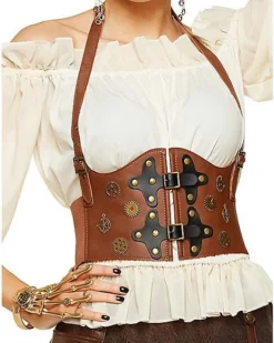 Steampunk Waist Cincher 6 Steampunk Waist Cincher -Online Halloween Decoration 01400126 c