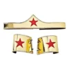 Adult Wonder Woman Tiara Gauntlet Set - DC Comics