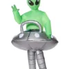 Kids Light Up Alien UFO Inflatable Costume