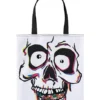 Skull Candy Window Tote Bag