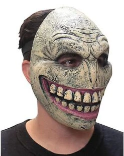 Smiley Half Mask 7 Smiley Half Mask -Online Halloween Decoration 01429158 d