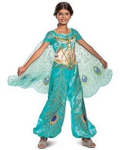 Kids Jasmine Costume - Aladdin Live Action