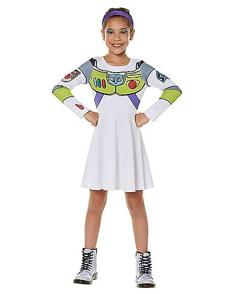 Kids Buzz Lightyear Dress Costume - Toy Story 1 Kids Buzz Lightyear Dress Costume - Toy Story