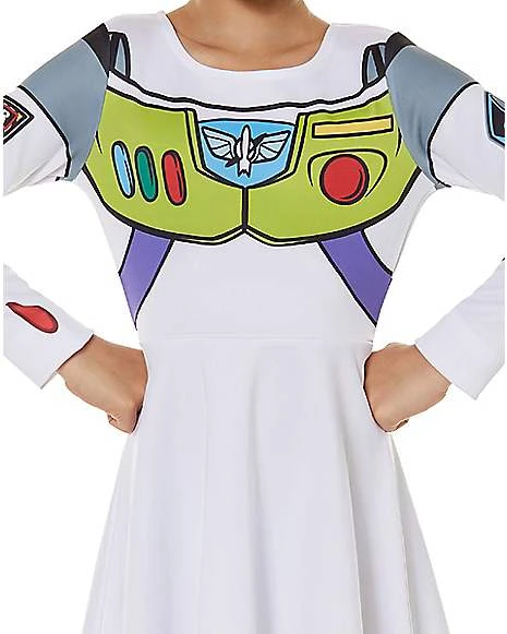 Kids Buzz Lightyear Dress Costume - Toy Story 4 Kids Buzz Lightyear Dress Costume - Toy Story - Image 4