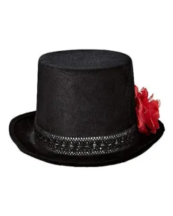 Sugar Skull Top Hat 7 Sugar Skull Top Hat -Online Halloween Decoration 01433754 c