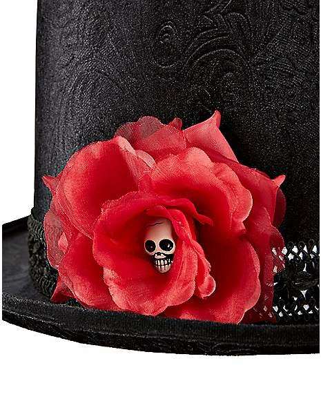 Sugar Skull Top Hat 5 Sugar Skull Top Hat - Image 5