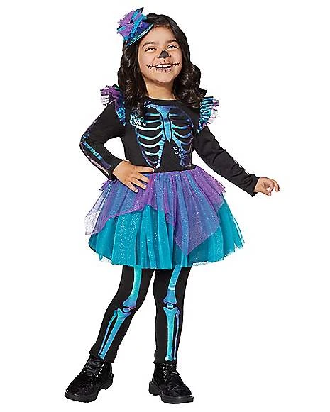 Toddler Oil Slick Skeleton Costume 1 Toddler Oil Slick Skeleton Costume