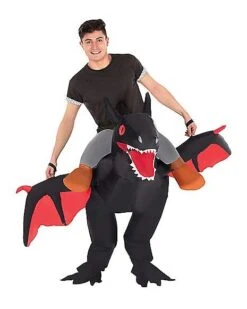 Adult Piggyback Dragon Inflatable Costume