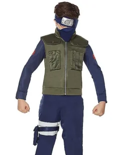 Kids Kakashi Costume - Naruto Shippuden -Online Halloween Decoration 01460062 c