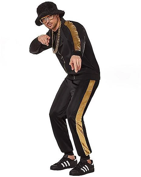 Adult Hip Hop Tracksuit Costume 1 Adult Hip Hop Tracksuit Costume