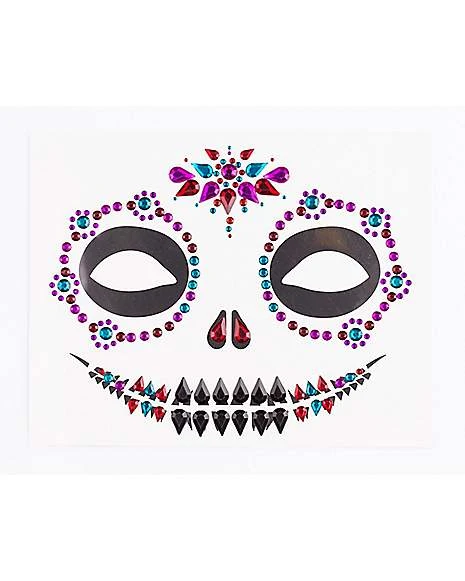 Sugar Skull Face Decal 3 Sugar Skull Face Decal - Image 3