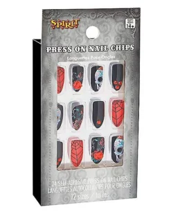 Day Of The Dead Press On Nails -Online Halloween Decoration 01474873 c