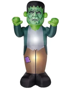 8 Ft LED Frankenstein Inflatable Decoration -Online Halloween Decoration 01476167 d