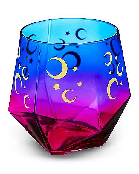 Stemless Tarot Glass - 16 Oz. 1 Stemless Tarot Glass - 16 Oz.