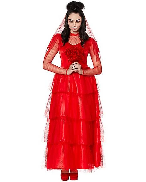 Adult Lydia Deetz Costume - Beetlejuice 2 Adult Lydia Deetz Costume - Beetlejuice - Image 2