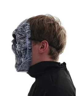 Light-Up EL Wire Wailing Spirit Half Mask -Online Halloween Decoration 01488154 f
