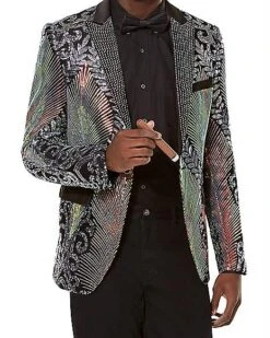Adult '20s Multicolored Jacket 6 Adult '20s Multicolored Jacket -Online Halloween Decoration 01488824 c