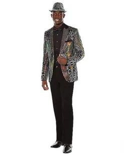 Adult '20s Multicolored Jacket 7 Adult '20s Multicolored Jacket -Online Halloween Decoration 01488824 d