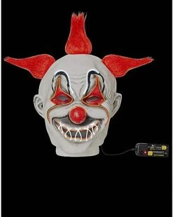 Light-Up Krazy Clown Mask -Online Halloween Decoration 01494319 g
