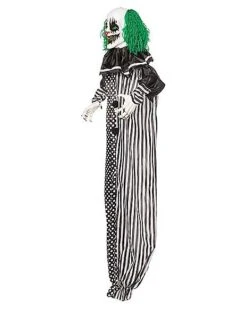 5 Ft Animated Light-Up Clown Hanging Prop - Decorations 7 5 Ft Animated Light-Up Clown Hanging Prop - Decorations -Online Halloween Decoration 01494533 d