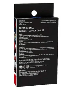 Kids Harley Quinn Press On Nails - DC Comics -Online Halloween Decoration 01497734 d