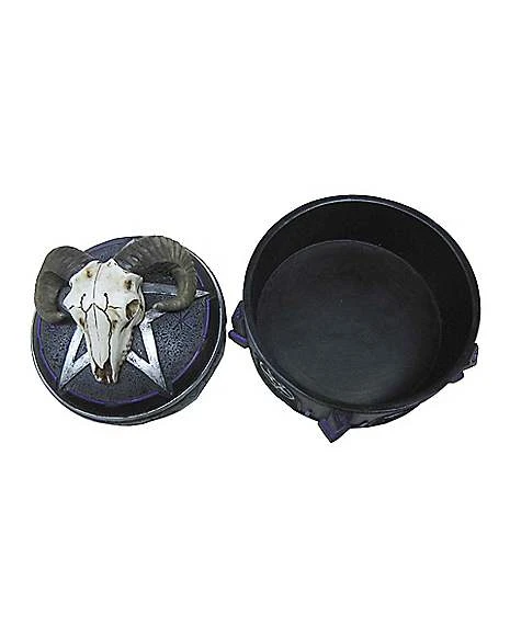 Mystical Arts Ram Skull Trinket Box 4 Mystical Arts Ram Skull Trinket Box - Image 4