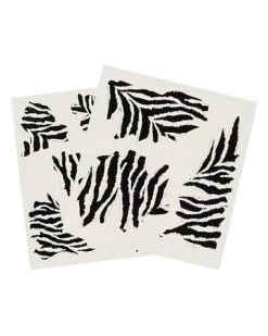 Zebra Temporary Tattoos