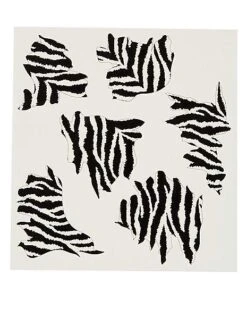 Zebra Temporary Tattoos -Online Halloween Decoration 01498906 c