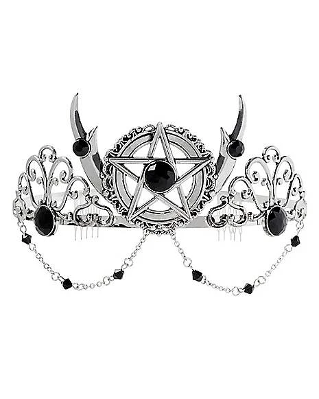 Witch Pentagram Tiara 1 Witch Pentagram Tiara